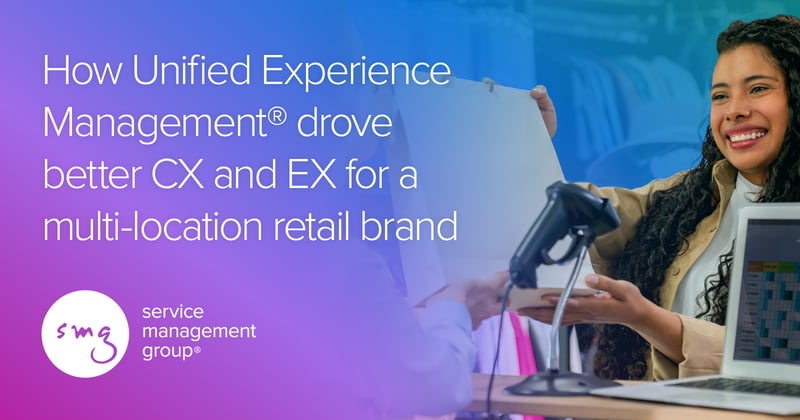 How Unified Experience® drove better CX and EX for a multi-location retail brand